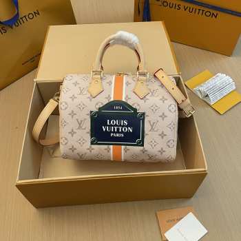 Louis Vuitton M46749 Speedy Bandoulière 25 Beige/Ocher 25cm