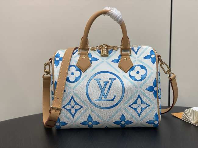 Louis Vuitton M11264 Speedy Bandoulière 25 Bag Loon Blue 25cm - 1