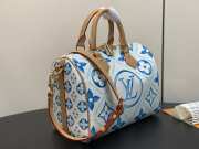 Louis Vuitton M11264 Speedy Bandoulière 25 Bag Loon Blue 25cm - 4