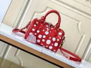 Louis Vuitton M46411 LV x YK Speedy Bandoulière 20 Red&White 20.5cm - 1