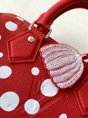 Louis Vuitton M46411 LV x YK Speedy Bandoulière 20 Red&White 20.5cm - 4