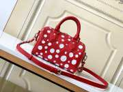 Louis Vuitton M46411 LV x YK Speedy Bandoulière 20 Red&White 20.5cm - 6