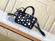 Louis Vuitton M81910 LV x YK Nano Speedy Black&White 16cm - 1