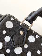 Louis Vuitton M81910 LV x YK Nano Speedy Black&White 16cm - 6