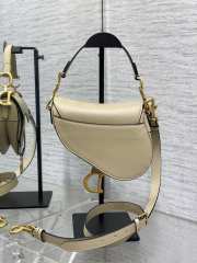 Dior Small Saddle Bag Nude Beige 17cm - 2