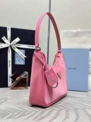 Prada Re-Nylon Saffiano Mini Re-Edition 2005 Bag Rosa 22cm - 5