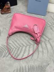 Prada Re-Nylon Saffiano Mini Re-Edition 2005 Bag Rosa 22cm - 2