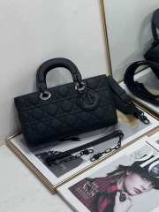 Dior Lady D Joy Medium Matte Black 26cm - 1