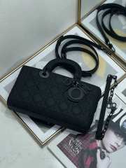 Dior Lady D Joy Medium Matte Black 26cm - 5