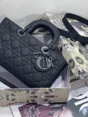 Dior Lady D Joy Medium Matte Black 26cm - 4