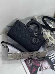 Dior Lady D Joy Medium Matte Black 26cm - 2