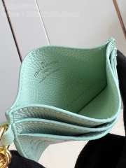 Louis Vuitton Charms Card Holder Spring Green M83584 10cm - 4