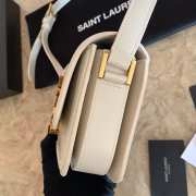 YSL Solferino Small In Box Saint Laurent Leather White Size 19cm - 5