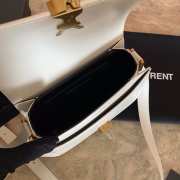 YSL Solferino Small In Box Saint Laurent Leather White Size 19cm - 3