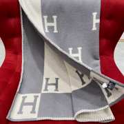 Hermes Avalon Throw Blanket Gris Perle - 3