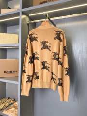 Burberry EKD Cotton Silk Cardigan Camel - 3