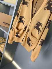 Burberry EKD Cotton Silk Cardigan Camel - 2