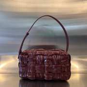 Bottega Veneta Brick Cassette Small leather shoulder bag 28cm - 1