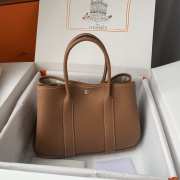 Hermes Garden Party Brown Bag 30cm - 5