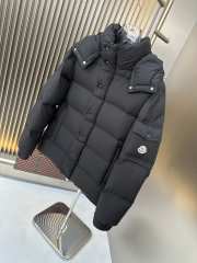 Moncler Vezere Short Down Jacket Black - 4