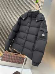 Moncler Vezere Short Down Jacket Black - 3