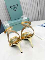 Prada Satin crystal sandals - 4