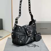 Balenciaga Le Cagole Handbag Black 37CM - 4