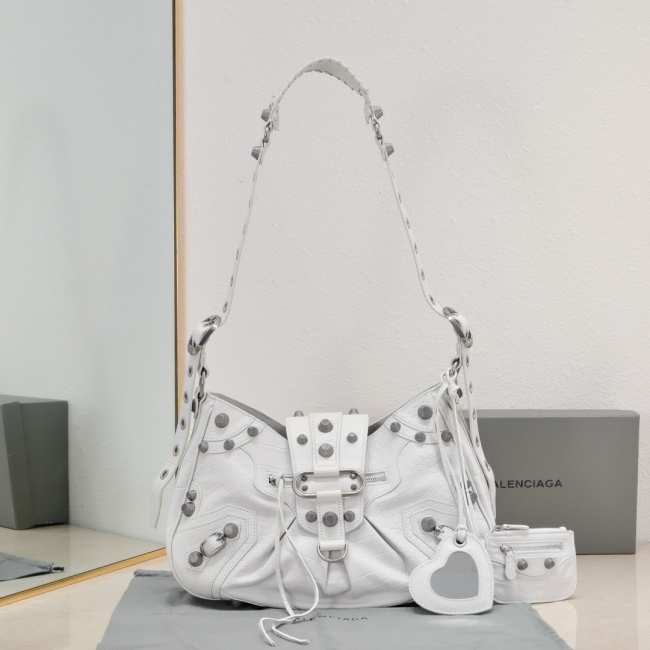 Balenciaga Le Cagole Handbag White 37CM - 1