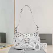 Balenciaga Le Cagole Handbag White 37CM - 1