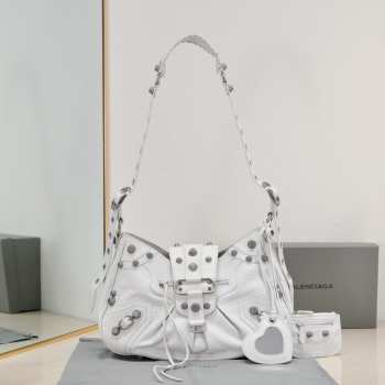 Balenciaga Le Cagole Handbag White 37CM