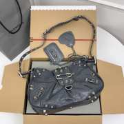 Balenciaga Le Cagole Handbag Grey 37CM - 4