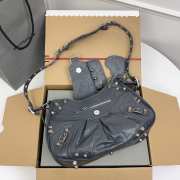 Balenciaga Le Cagole Handbag Grey 37CM - 5