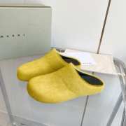 Marni Closed Toe Slippers Yellow - 1