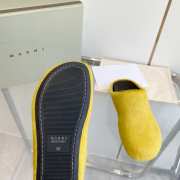 Marni Closed Toe Slippers Yellow - 6