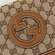 Gucci Blondie cloth crossbody bag 27cm - 4