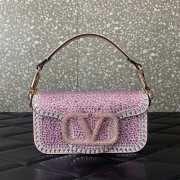 Valentino Garavani Shoulder Bag With Jewel Logo 19cm - 1