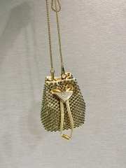 Prada Mini Bucket Bag in Crystal-embellished Satin - 1