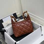 Chanel Small Hobo Bag AS4922 Brown 22.5cm - 6