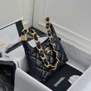 Chanel Small Hobo Bag AS4922 Black 22.5cm - 4