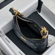 Chanel Small Hobo Bag AS4922 Black 22.5cm - 3