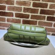 Gucci Horsebit Chain Medium Shoulder Bag Green - 5