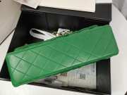 Chanel Flap bag 25cm lambskin green - 2