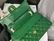 Chanel Flap bag 25cm lambskin green - 4