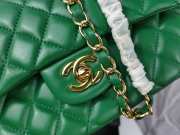 Chanel Flap bag 25cm lambskin green - 6