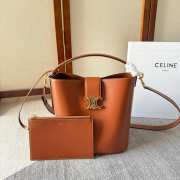 Celine Medium Louise Bag In Smooth Calfskin Brown 23.5cm - 1