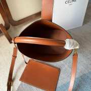 Celine Medium Louise Bag In Smooth Calfskin Brown 23.5cm - 5