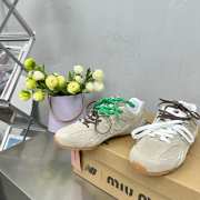 Miumiu & New Balance 530 SL Light Brown Sneakers - 5