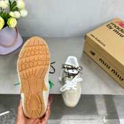 Miumiu & New Balance 530 SL Light Brown Sneakers - 4