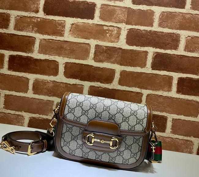 Gucci 1955 horsebit shoulder bag 20.5cm - 1