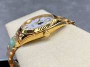 Rolex Day Date Gold White Watch 36mm 40mm - 5